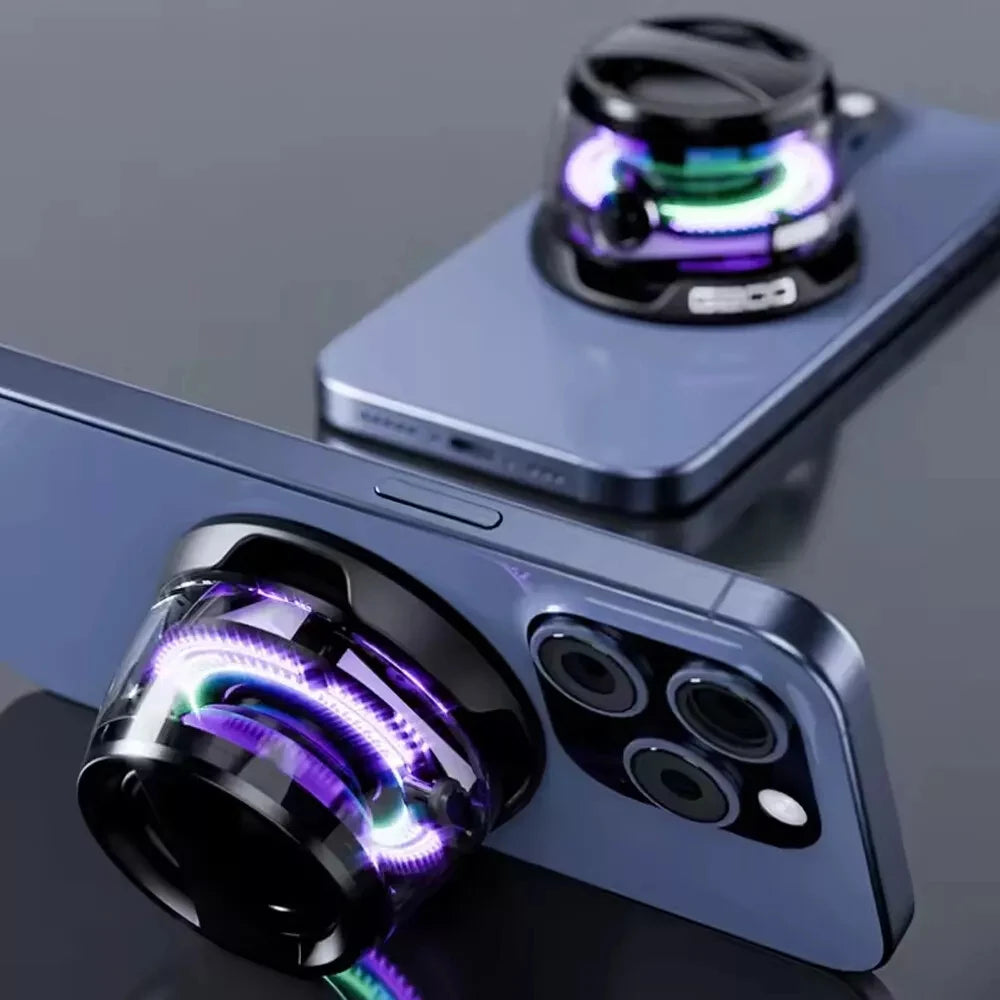 G200 Magnetic Bluetooth 5.3 Speaker – Portable Mini Soundbar with LED Light & Stereo Sound