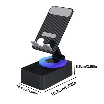 3-in-1 Foldable Bluetooth Speaker – With Stand & Power Bank
